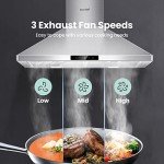 COMFEE' 30" Stainless Steel Convertible Range Hood