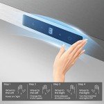 COMFEE' 30" Stainless Steel Convertible Range Hood