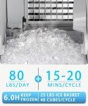 Joy Pebble 80lbs Commercial Cube Ice Maker