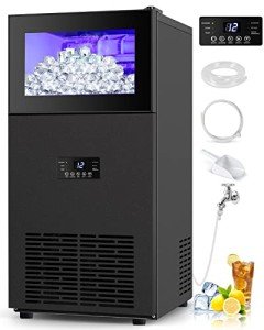 160Lbs/24H Commercial Stainless Steel Ice Maker