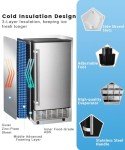 Joy Pebble 80lbs Commercial Cube Ice Maker
