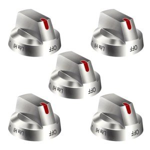 Samsung Stove Knobs Replacement - 5 Pack Set