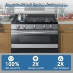 Samsung Stove Knobs Replacement - 5 Pack Set