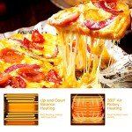 Stainless Steel Electric Pizza Oven with Auto Shut-off