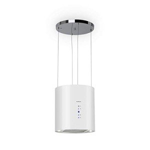 Klarstein Barett Island Range Hood - 190W, White