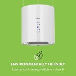 Klarstein Barett Island Range Hood - 190W, White