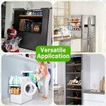 Magnetic Shelf with Wood Lid for Kitchen Storage