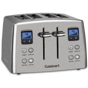 Cuisinart 4-Slice Stainless Steel Motorized Toaster