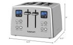 Cuisinart 4-Slice Stainless Steel Motorized Toaster