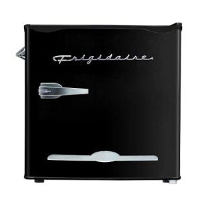 Frigidaire Retro Black Mini Refrigerator 1.6 Cu Ft