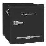 Frigidaire Retro Black Mini Refrigerator 1.6 Cu Ft