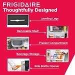 Frigidaire Retro Black Mini Refrigerator 1.6 Cu Ft