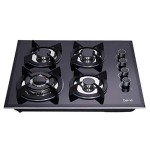 Deli-kit® 24” Dual Fuel Gas Cooktop 4 Burners