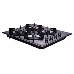 Deli-kit® 24” Dual Fuel Gas Cooktop 4 Burners