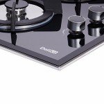 Deli-kit® 24” Dual Fuel Gas Cooktop 4 Burners