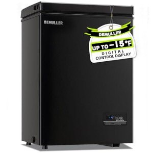 Compact Chest Freezer with Baskets - Energy Efficient