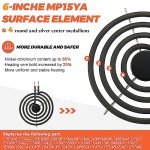 Electric Range Burner Element Set by Beaquicy