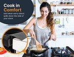 Silicone Stove Gap Covers (2 Pack) - Black