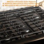 GE Stove Center Grate Replacement - Cast Iron