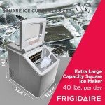 Frigidaire 40 Lbs Stainless Steel Ice Maker