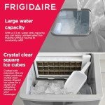 Frigidaire 40 Lbs Stainless Steel Ice Maker