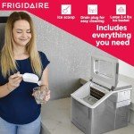 Frigidaire 40 Lbs Stainless Steel Ice Maker