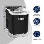Portable Countertop Ice Maker – Makes 9 Ice Bullets