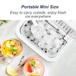 Portable Countertop Ice Maker – Makes 9 Ice Bullets