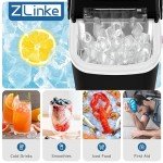 Portable Countertop Ice Maker – Makes 9 Ice Bullets