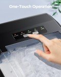 HOMEZAY Portable Ice Maker - 9 Cubes in 6 Mins