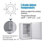 Antarctic Star 3.0 Cu.ft Compact Mini Freezer
