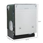 KoolMore 24" Panel Ready Stainless Steel Dishwasher