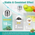 10-Year Lasting Refrigerator Deodorizer & Odor Eliminator