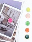 Cute 12-Piece Colorful Fridge Magnets Set