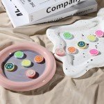 Cute 12-Piece Colorful Fridge Magnets Set