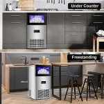 Stainless Steel Commercial Ice Maker - 160lbs/24hrs