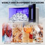 Stainless Steel Commercial Ice Maker - 160lbs/24hrs
