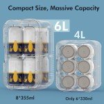 CALEN Mini Fridge for Skincare and Beverages