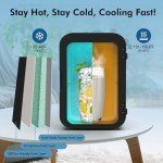 CALEN Mini Fridge for Skincare and Beverages