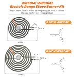 GE Electric Range Drip Pans Set - 8 Pieces