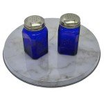 White Marble Electric Stove Burner Covers for Counter Space