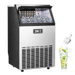 Commercial Stainless Steel Ice Maker, 100Lbs/Day