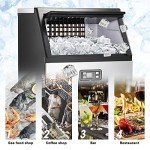 Commercial Stainless Steel Ice Maker, 100Lbs/Day