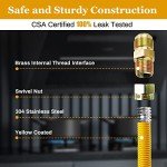 Flexible Gas Line Kit for Dryer and Stove