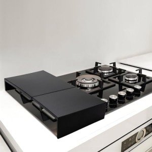Stainless Steel Gas Stove Top Cover - Retractable