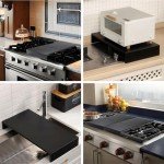 Stainless Steel Gas Stove Top Cover - Retractable