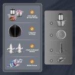 Mini Food Processor & Meat Grinder with Bowls