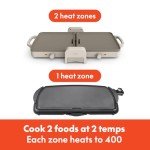 Bella 10" x 20" Dual Temp Nonstick Griddle