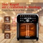 WHUTO 6QT LED Digital Air Fryer Oven