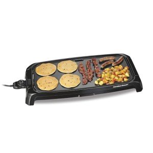 Hamilton Beach Nonstick Electric Griddle with Adjustable Temp
